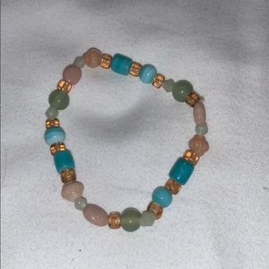 Hand beaded bracelet!!